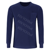 Aykrm Safety Shirt Long Sleeve Breathable Neon T Shirt for Work Warehouse Construction （APT3-014）