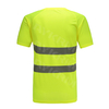 AYKRM High Viz Tee Shirt 2 Band Brace Work Round Neck T-Shirt Breathable