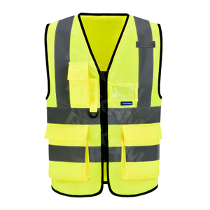 AYKRM Custom Logo Personalised Printed High Visibility Reflective 2 Two Tone Work Construction Safety Vest （AW6B-003）