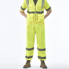 Aykrm High Visibility Reflective Traffic Safety Unisex Adult Class E Two Tone Work Mesh Pants (AT1-022)