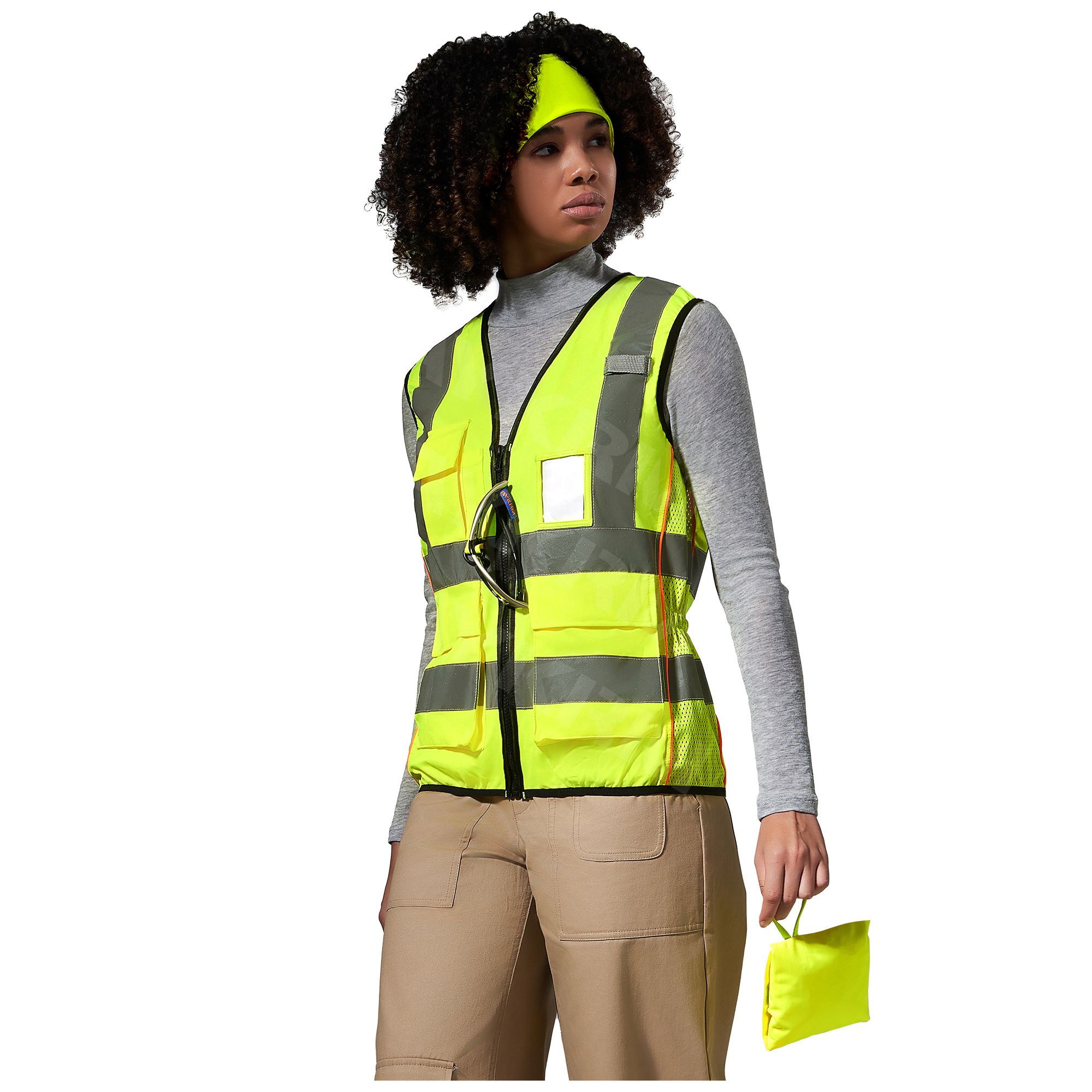 Aykrm Women Mesh Hi Vis Reflective Safety Vest （AW6B-006）