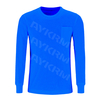 Aykrm Safety Shirt Long Sleeve Breathable Neon T Shirt for Work Warehouse Construction （APT3-014）