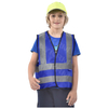 AYKRM Visibilité Haute Viete de sécurité pour enfants, gilet de sécurité des tout-petits, gilet réfléchissant Kids, Toddler Construction Vest ， Children Hi Vis Vest （AW6B-002-KIDS）