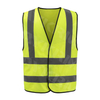 Chaleco de seguridad de Aykrm- reflectantes, personalizados, a saber, chalecos de logotipo de logotipo de alta visibilidad para protección laboral y seguridad con tiras de advertencia （AW6B-002）