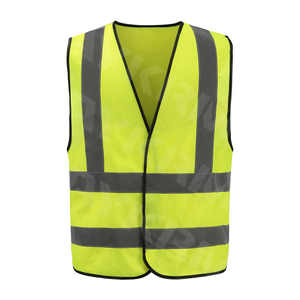 AYKRM Safety Vest- Reflective, Personalized Hi Viz Vests with Custom Logo- High Visibility Waistcoat for Work Protection And Security- Featuring Warning Strips （AW6B-002）