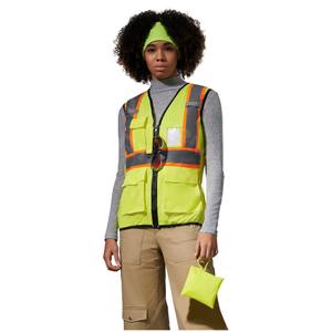 AYKRM Women Mesh Two-Tone Hi-Vis Reflective Safety Vest （AW8M-003）