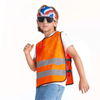 Aykrm kids High Vis Vest,Toddler Safety Vest,Reflective Vest Kids,Toddler Construction Vest，children Hi Vis Vest （AW1-001）