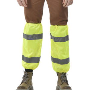 Aykrm High Visibility Class E Road Construction Work Leg Gaiter （AT1-025）