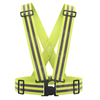 Gilet réfléchissant AYKRM avec des bandes Hi Vis exécutant un gilet à haute visibilité （AS1-008）