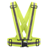 Gilet réfléchissant AYKRM avec des bandes Hi Vis exécutant un gilet à haute visibilité （AS1-008）