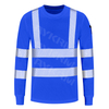Aykrm Safety High Visibily Long Construction Work Works Camisetas de trabajo Clase 3 | Hola camiseta (apt3-001)