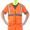 Aykrm Hi Vis Sleeved Safety Vest For Men & Women High Visibility Vest with Pockets Class 3 (AW3-021)